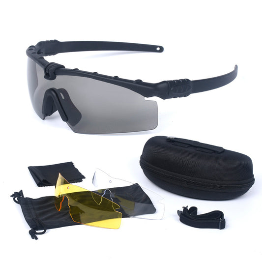 Outdoor Tactical Glasses Military Fan Protective Goggles